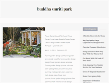 Tablet Screenshot of buddha-smriti-park.com